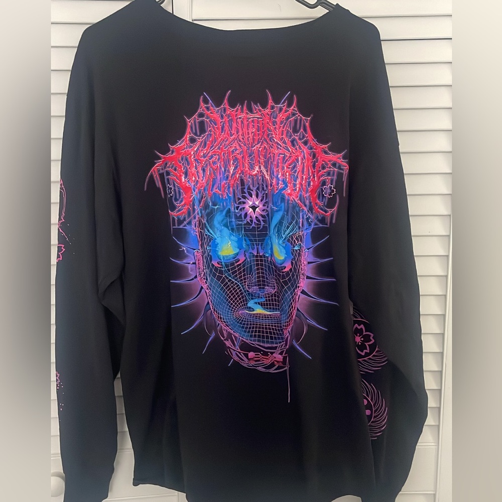 within destruction long sleeve size large unisex